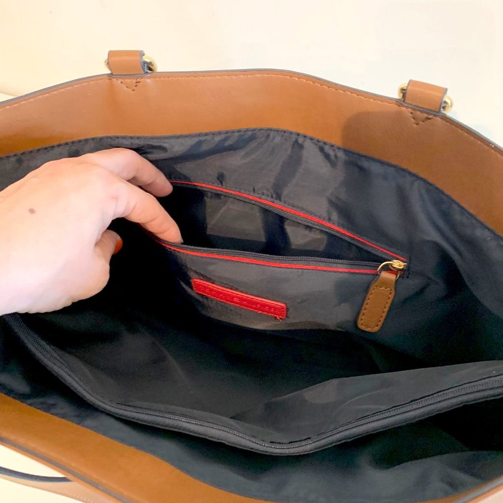Tommy Hilfiger Shopper Purse W Pouch Shoulder Bag - Picture 7 of 7